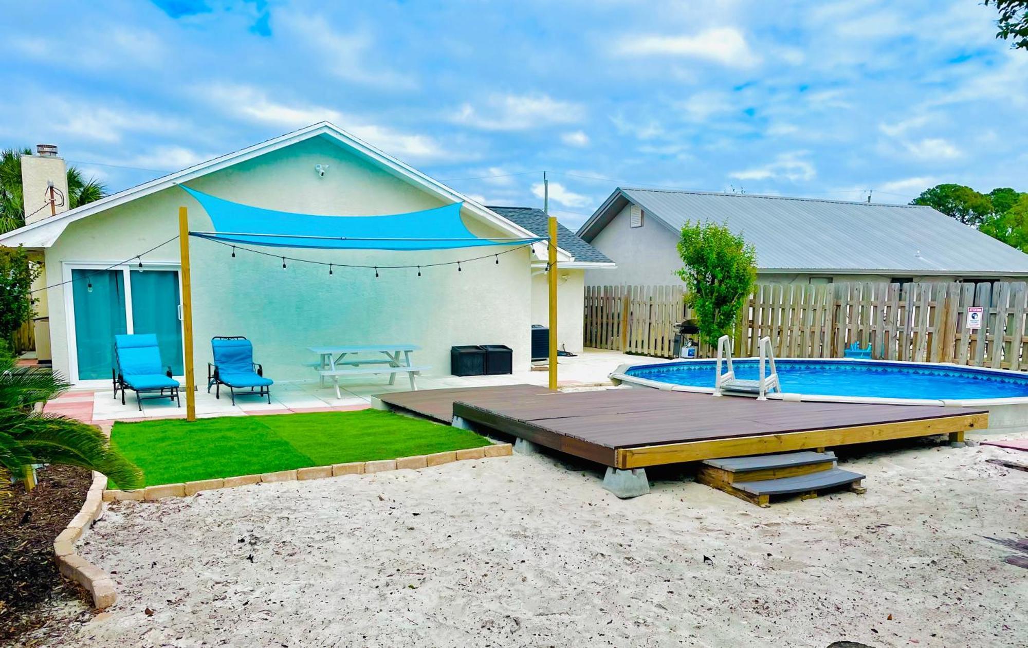 Sea Salt Vacation Home, Private Pool - Walk To Beach ปานามาซิตี้บีช ภายนอก รูปภาพ