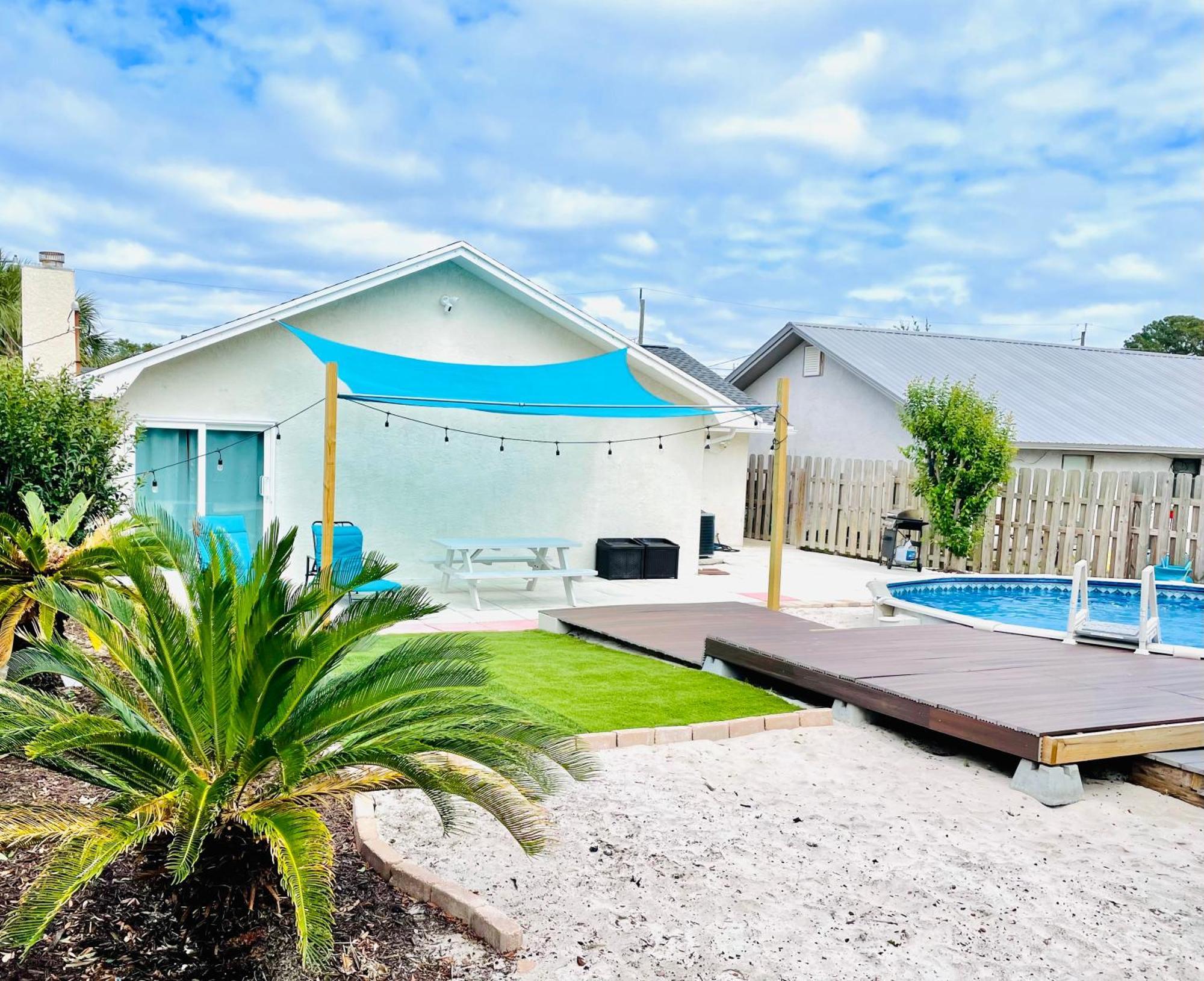 Sea Salt Vacation Home, Private Pool - Walk To Beach ปานามาซิตี้บีช ภายนอก รูปภาพ